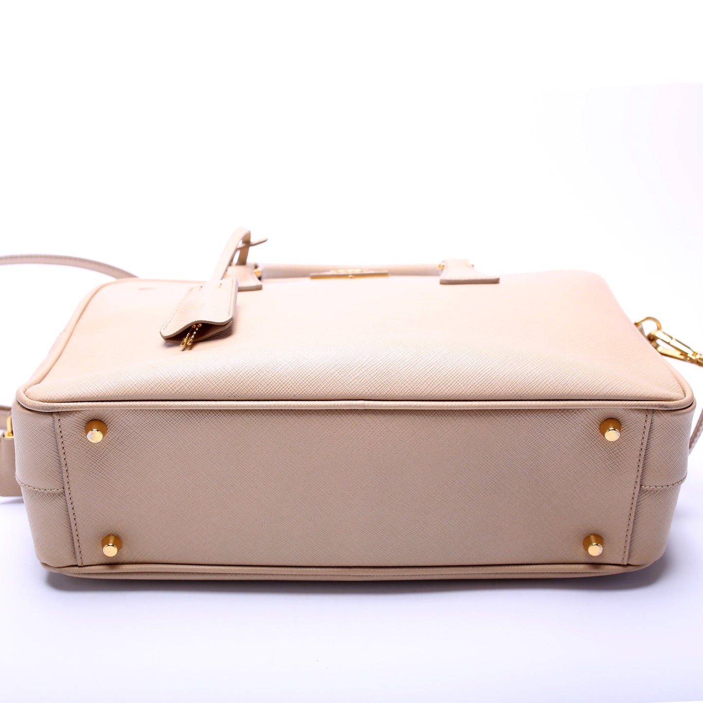 Prada Saffiano Lux Bauletto Bag