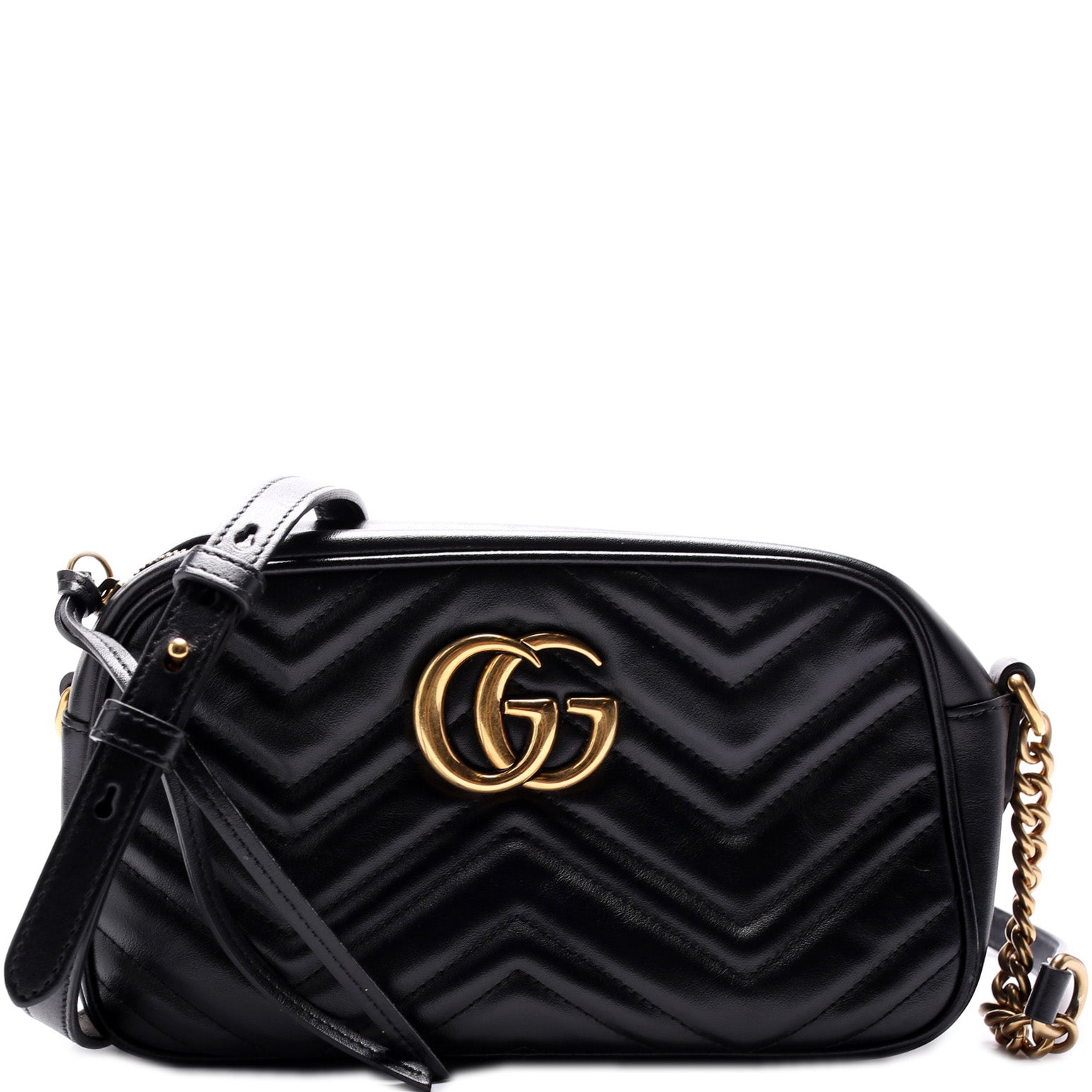 Gucci 447632 Marmont Small Leather Camera Bag