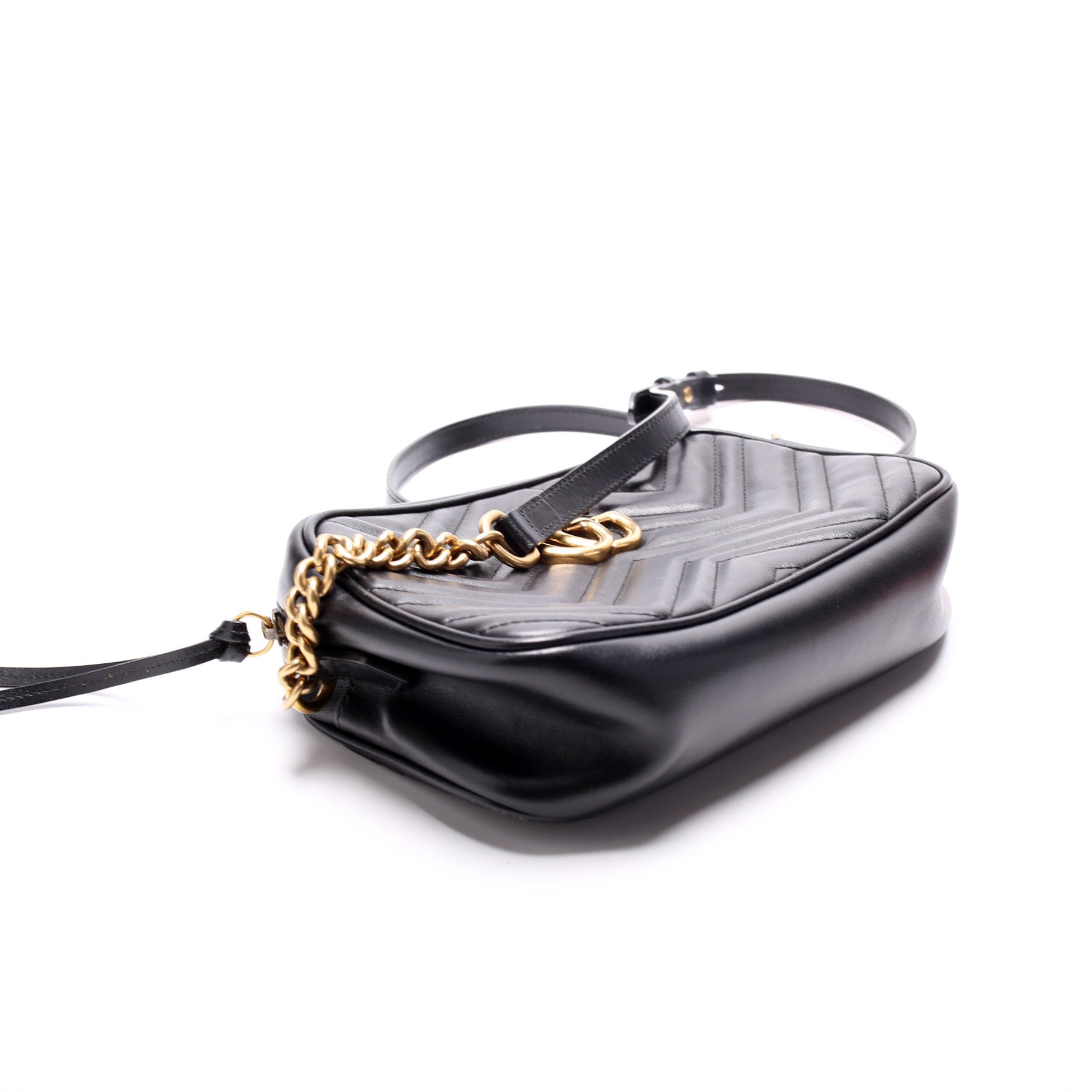 Gucci 447632 Marmont Small Leather Camera Bag