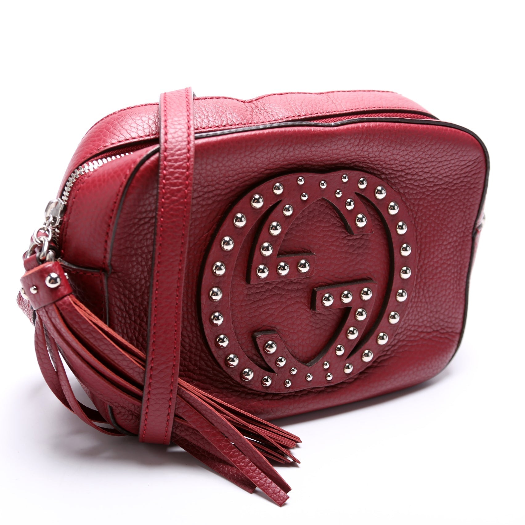 Gucci 308364 Soho Disco Studs Crossbody Bag