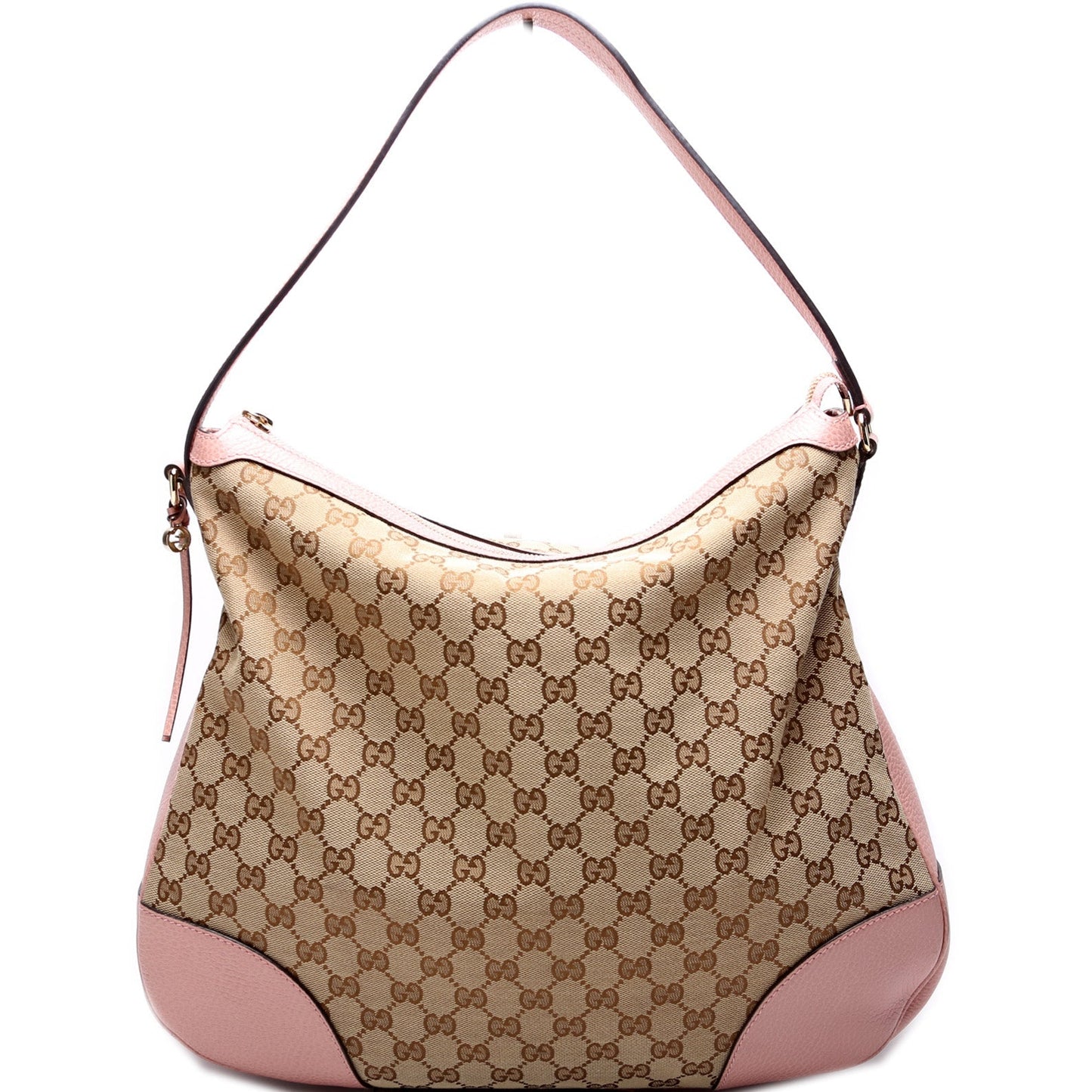 Gucci 449244 GG Canvas Bree Hobo Bag