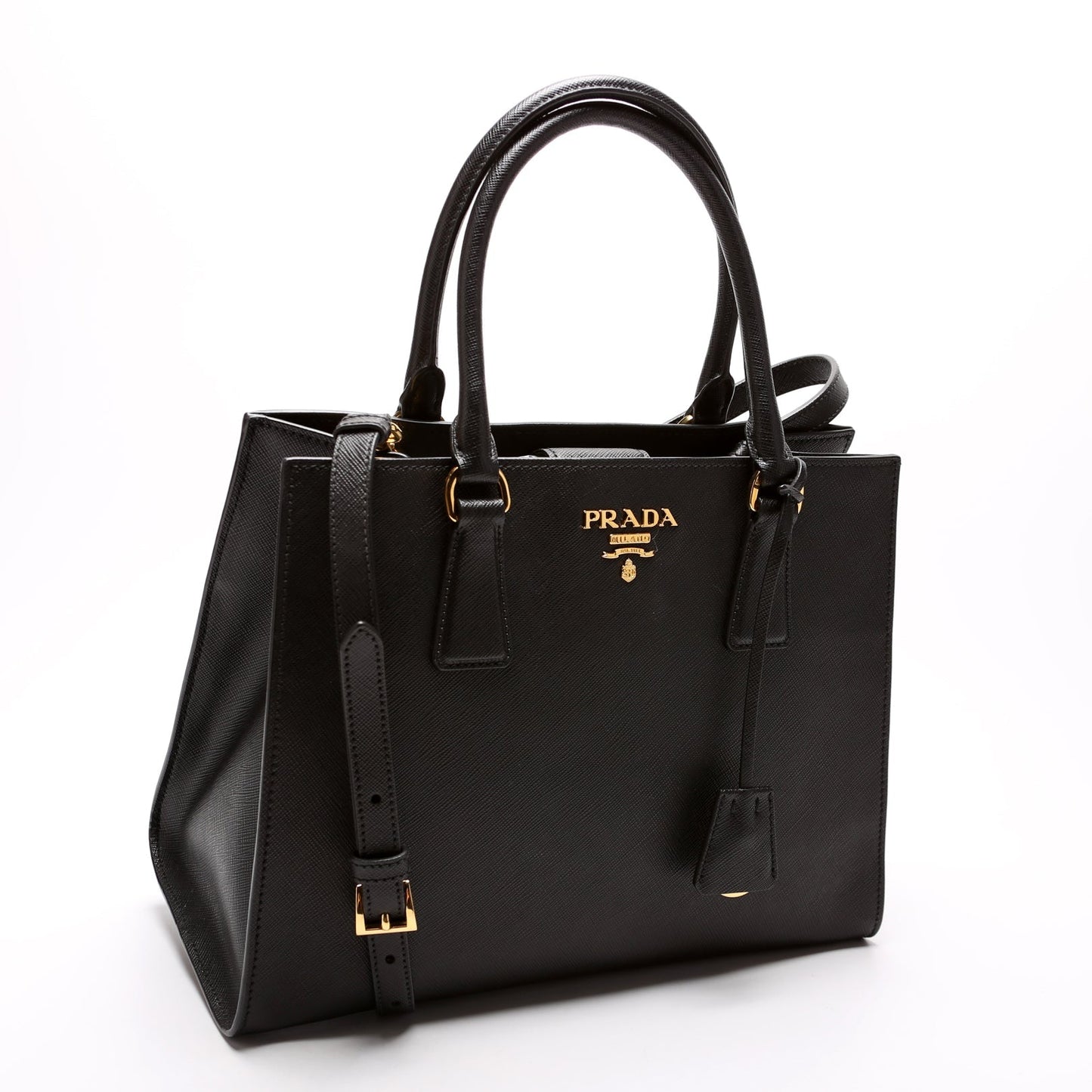 Prada 1BA118 Saffiano Lux Leather Tote Bag