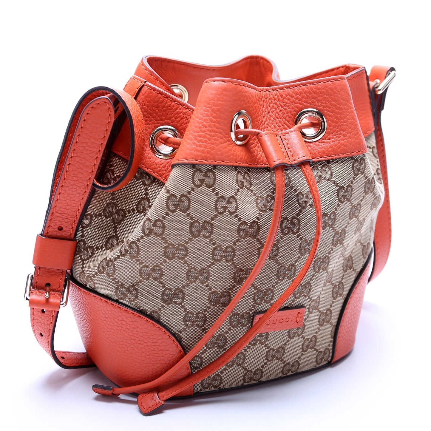 Gucci 388704 GG Canvas Bucket Bag