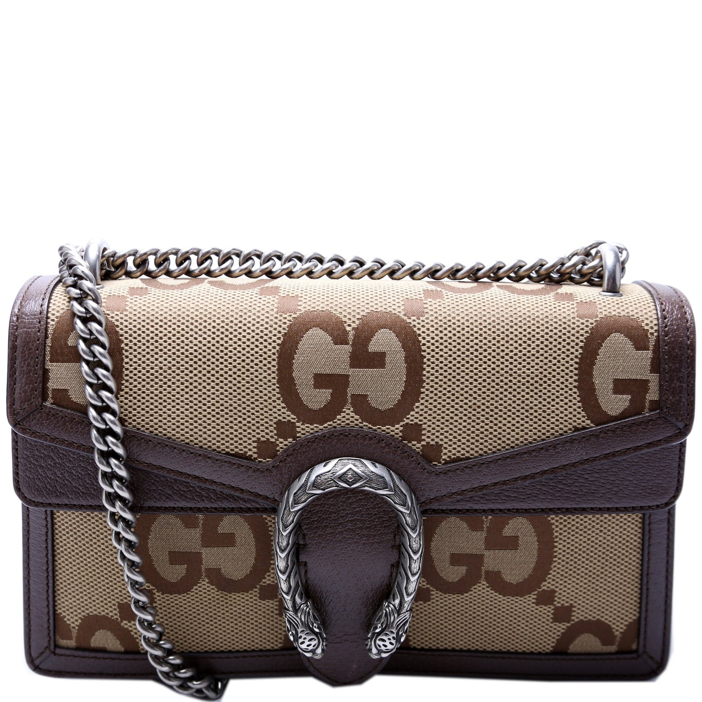 Gucci 400249 Dionysus Jumbo GG Canvas Shoulder Small Bag