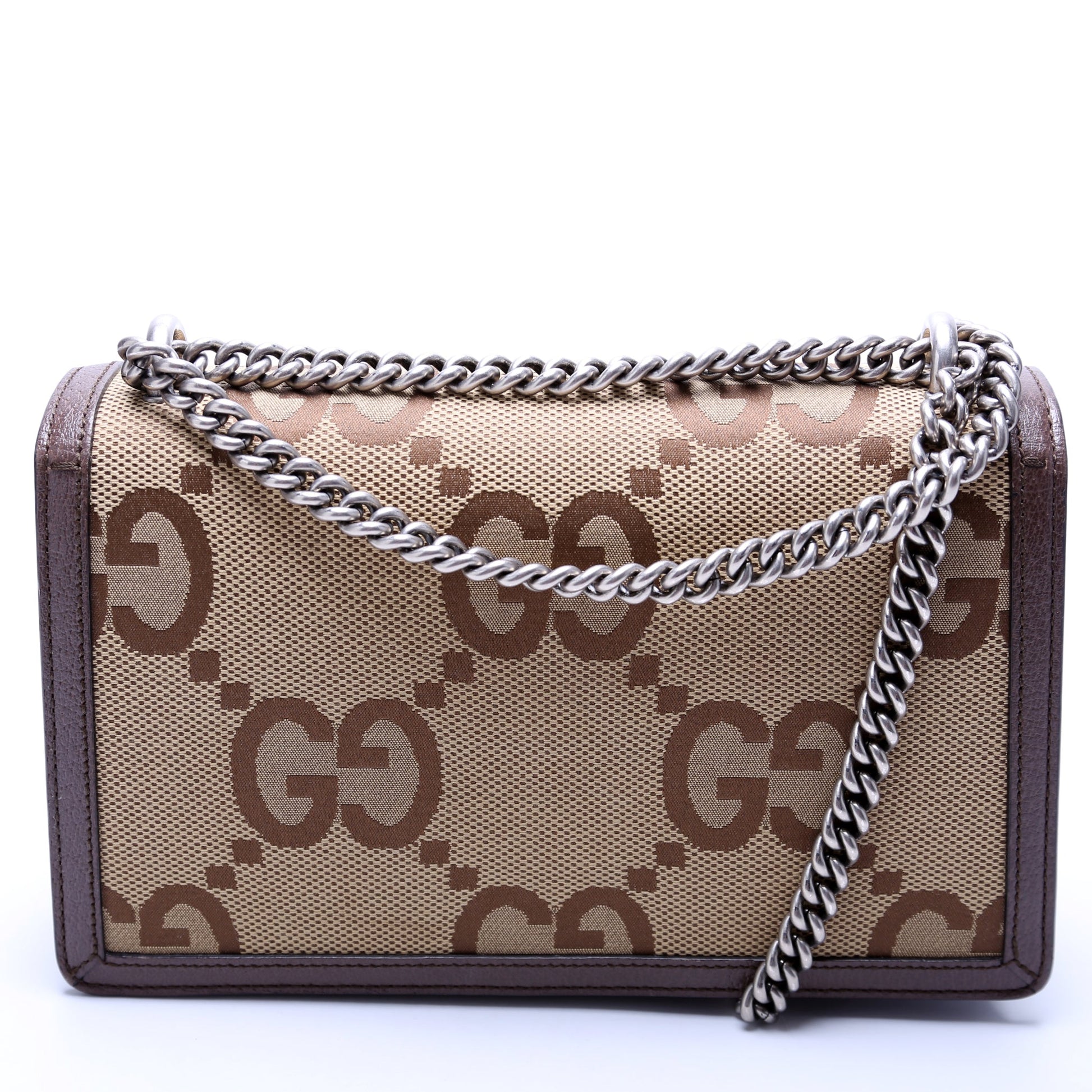 Gucci 400249 Dionysus Jumbo GG Canvas Shoulder Small Bag