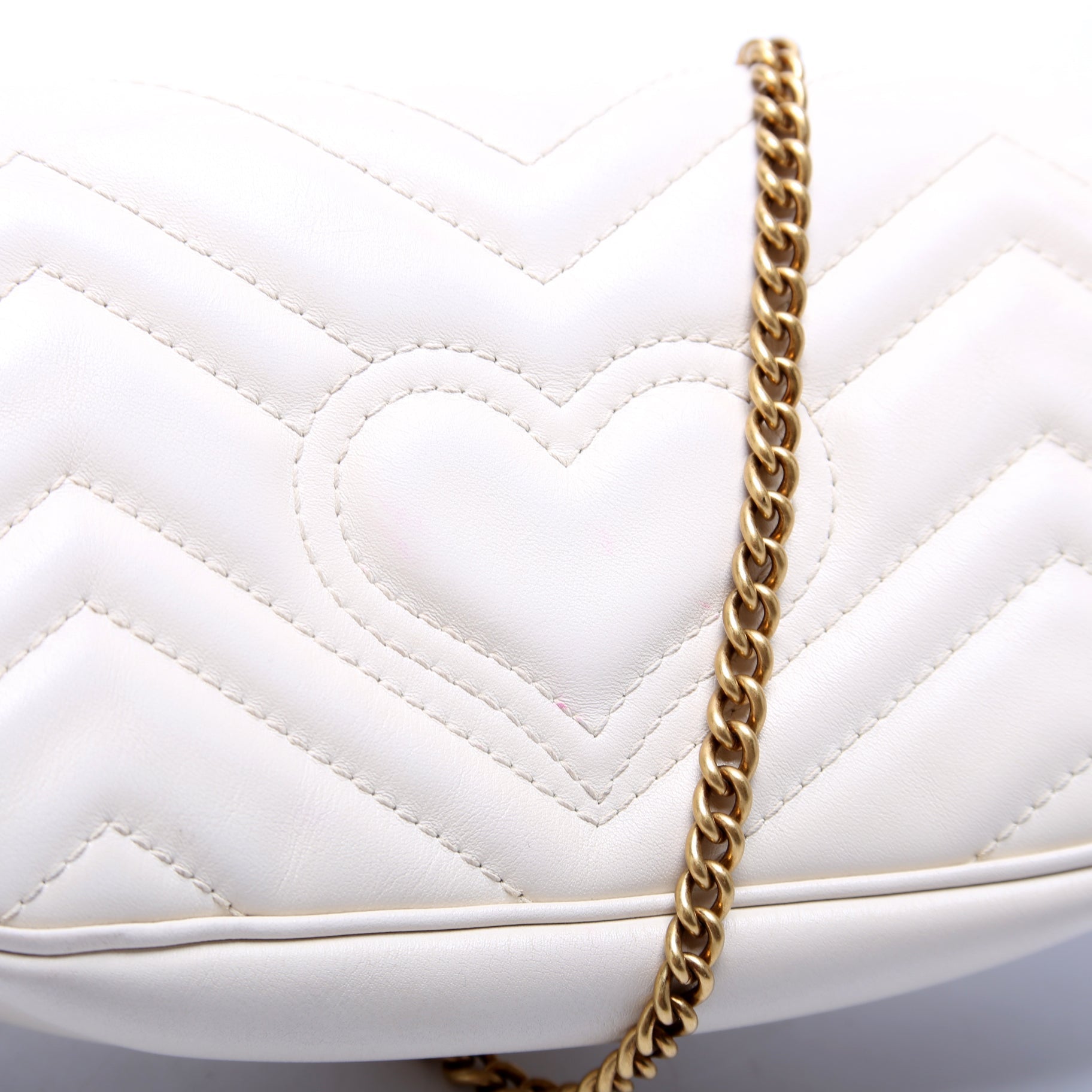 Gucci 476433 GG Marmont Super Mini Flap Bag