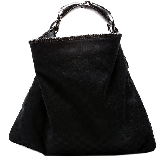 Gucci 114900 Horsebit Hobo Bag