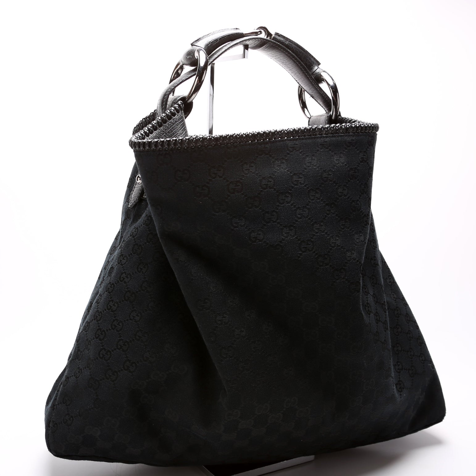 Gucci 114900 Horsebit Hobo Bag