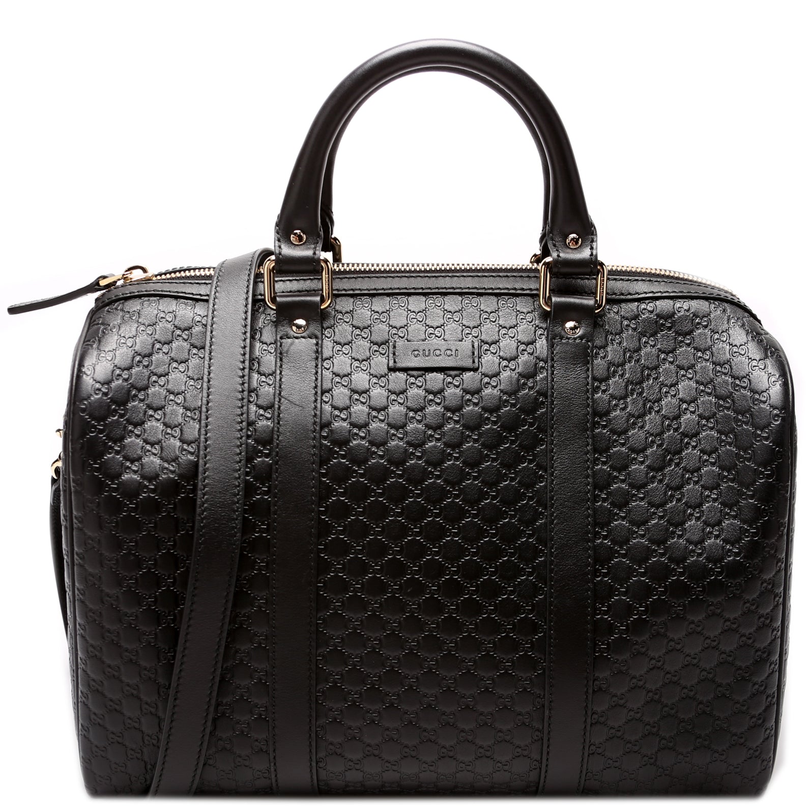 Gucci 449646 Boston With Strap Micro Bag