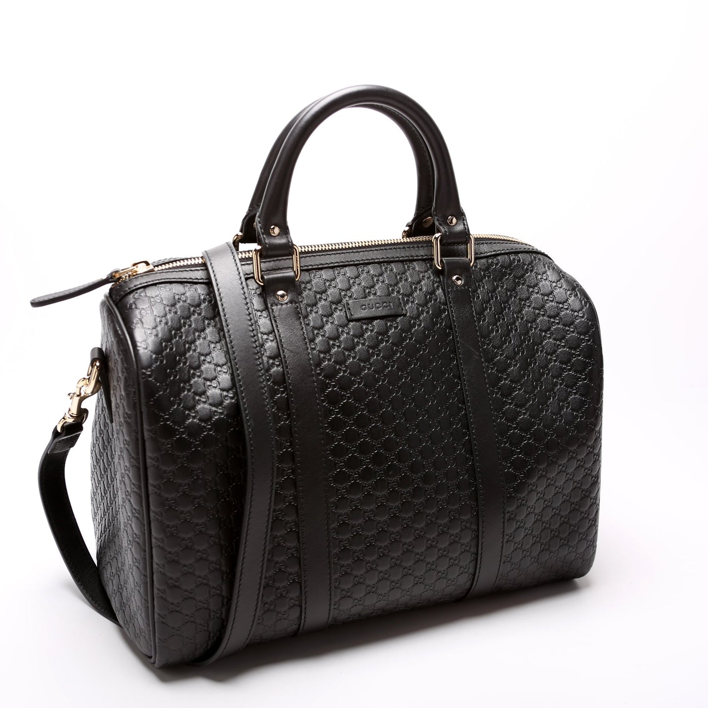 Gucci 449646 Boston With Strap Micro Bag