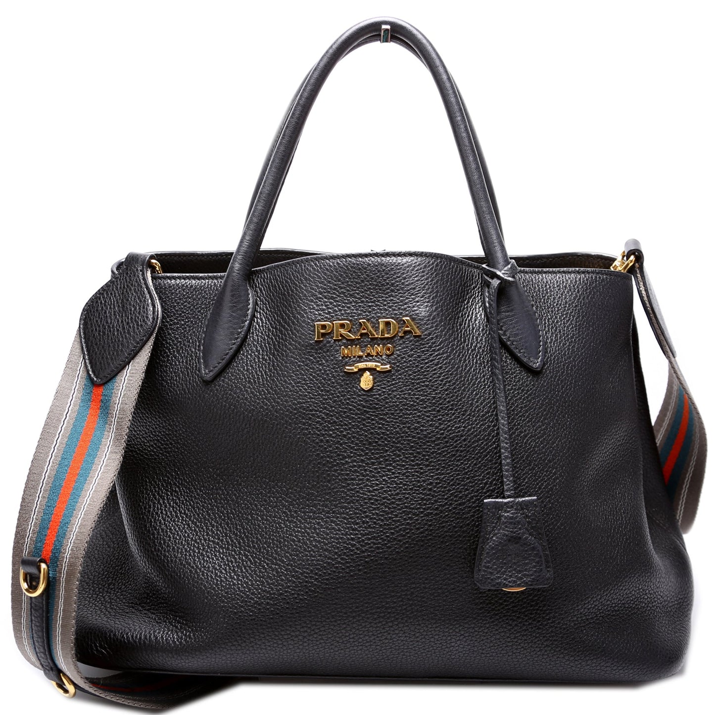 Prada Vitello Daino Shopper Bag