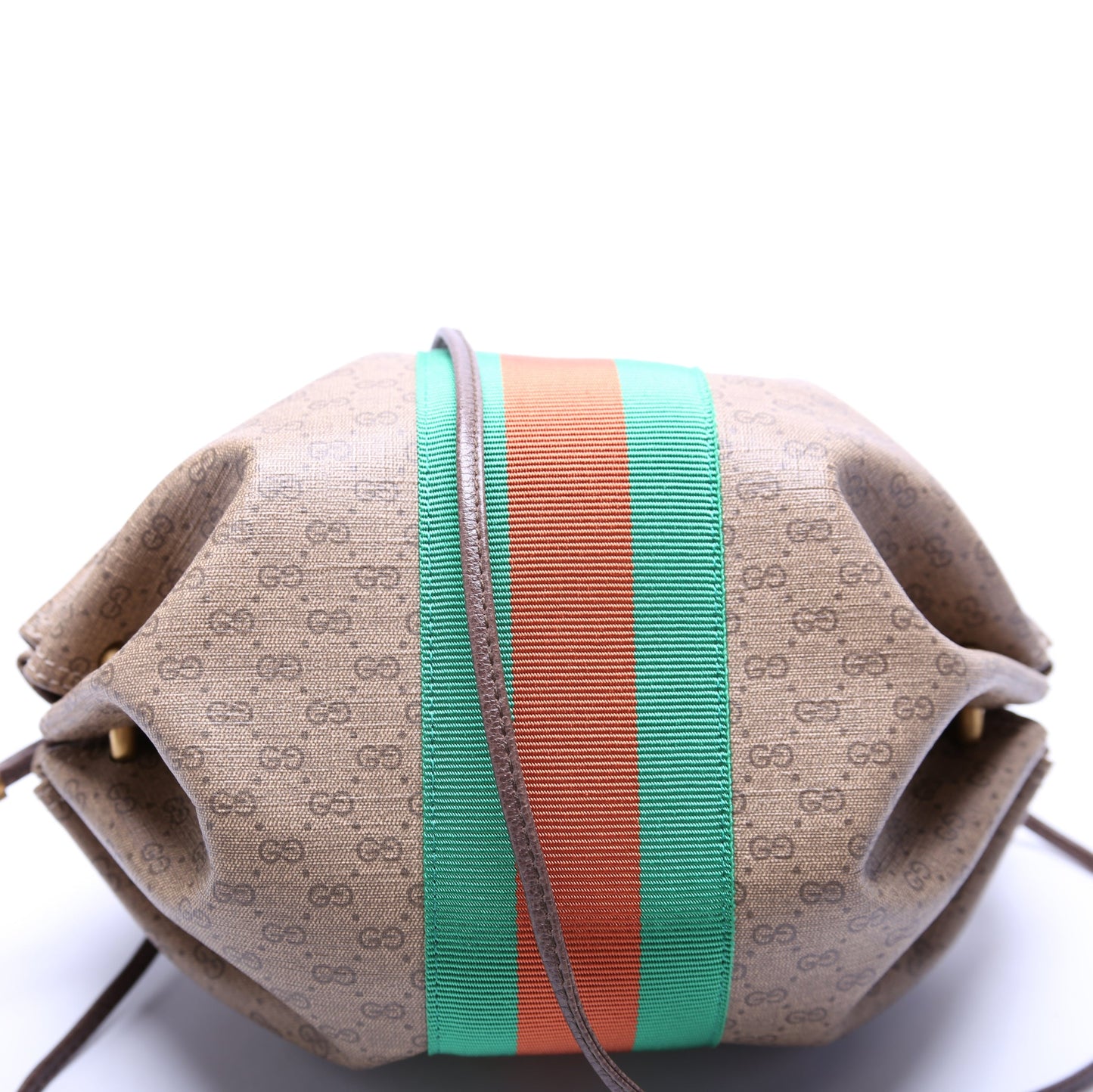 Gucci 564582 GG Supreme New Candy Butterfly Web Crossbody Bag