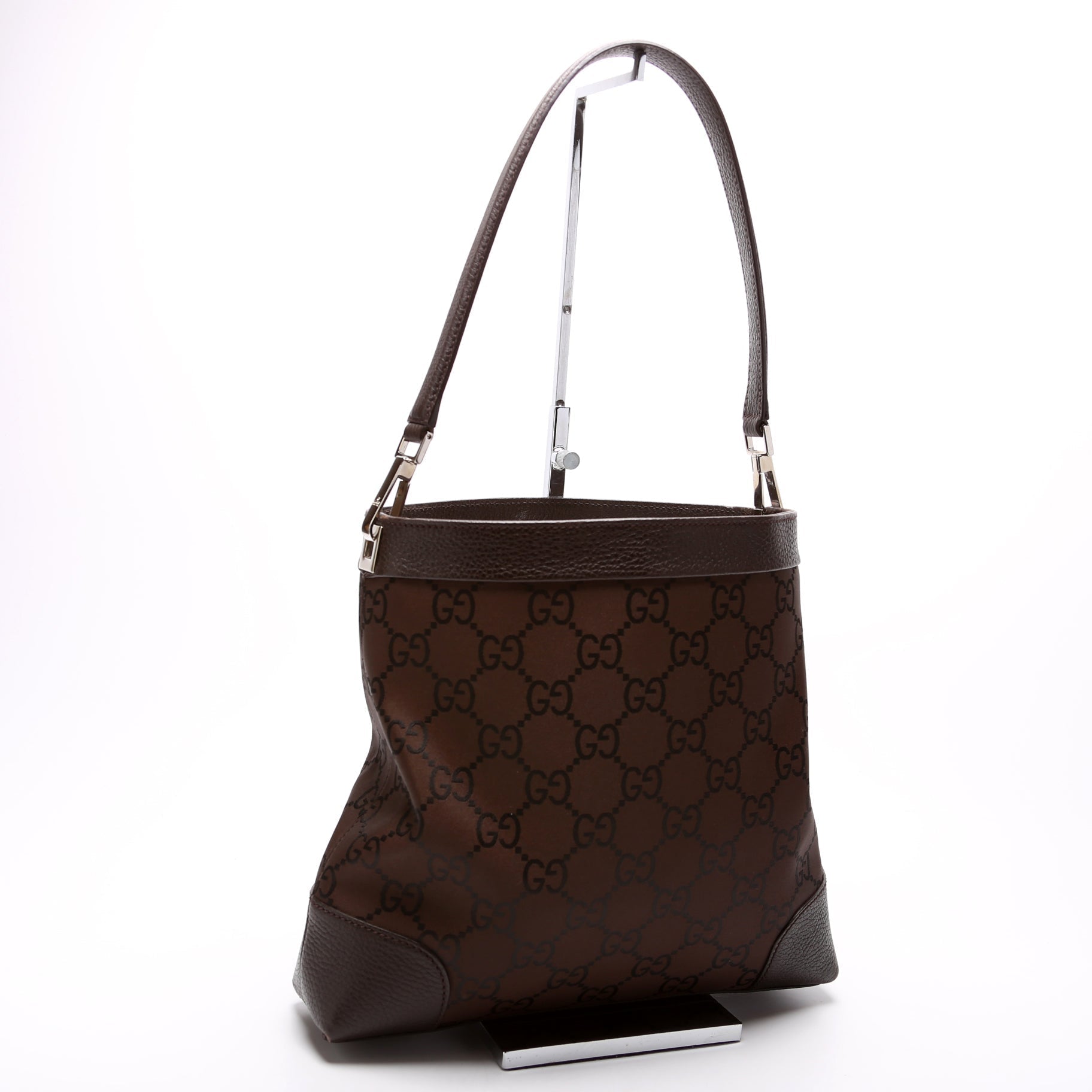 Gucci 143745 GG Nylon Shoulder Bag