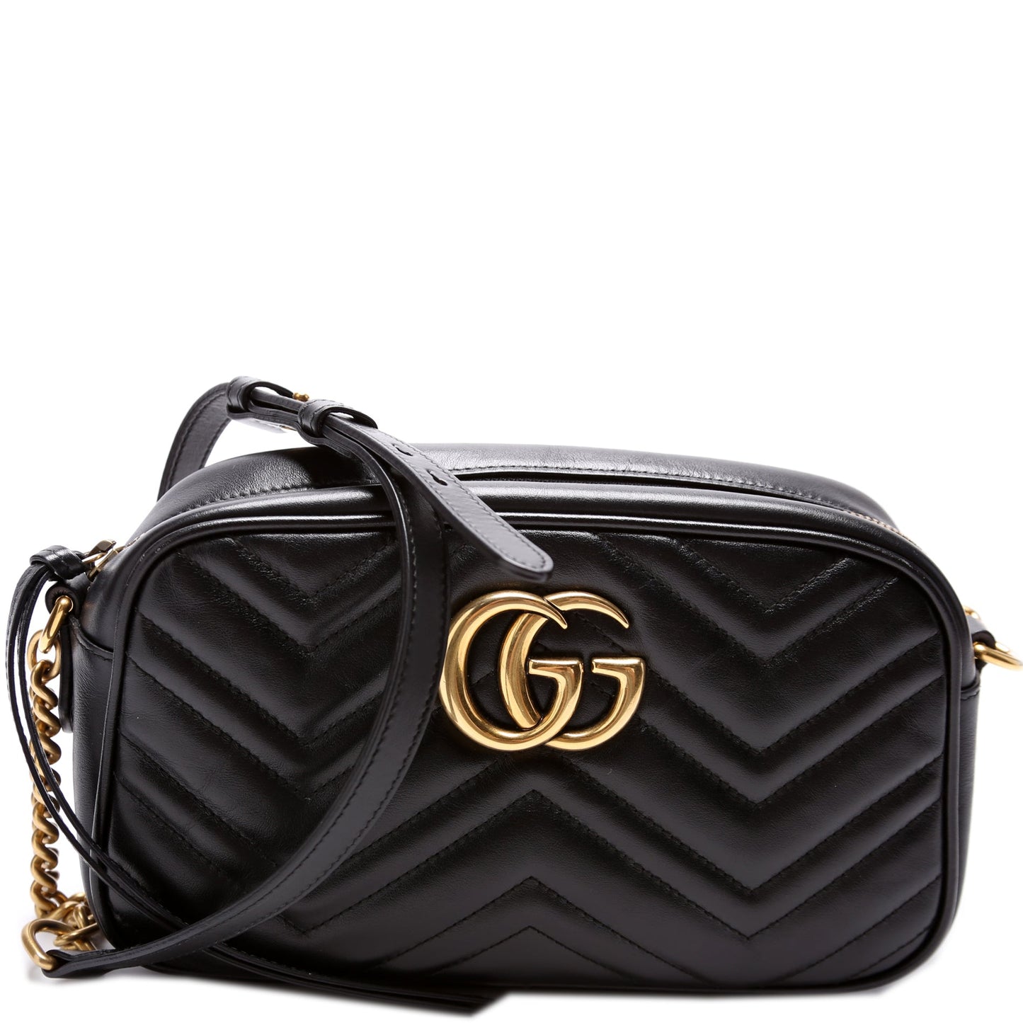 Gucci 447632 Marmont Small Leather Camera Bag