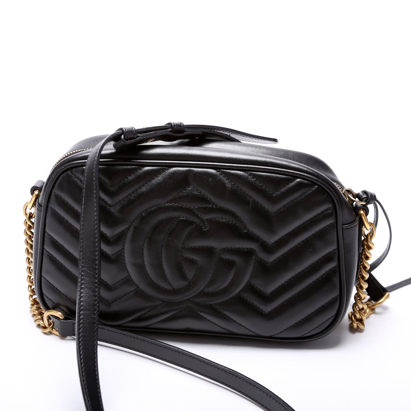 Gucci 447632 Marmont Small Leather Camera Bag