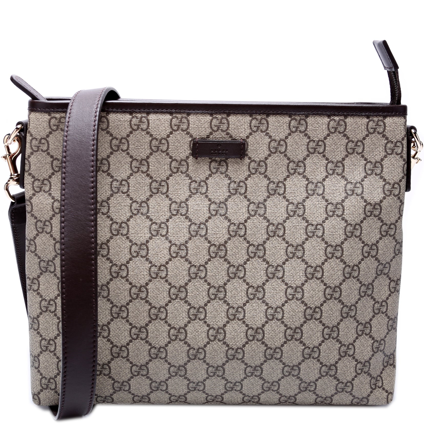 Gucci 388924 GG Supreme Crossbody Bag