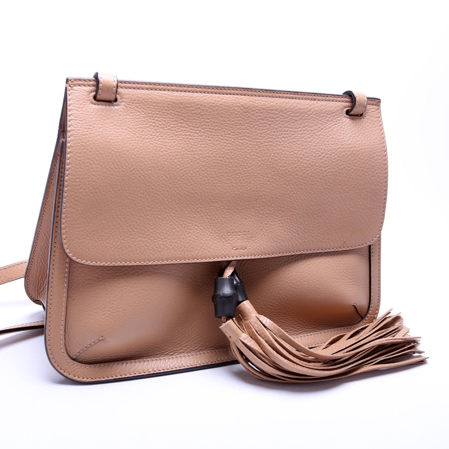 Gucci 370826 Bamboo Daily Medium Flap Bag
