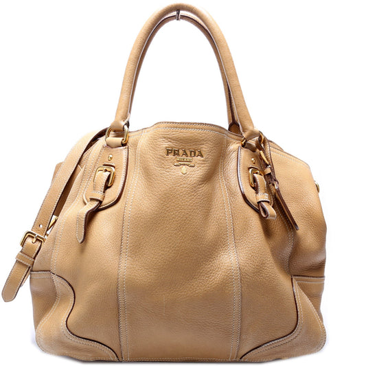 Prada 1BC3787 Cervo Antik Hobo Bag