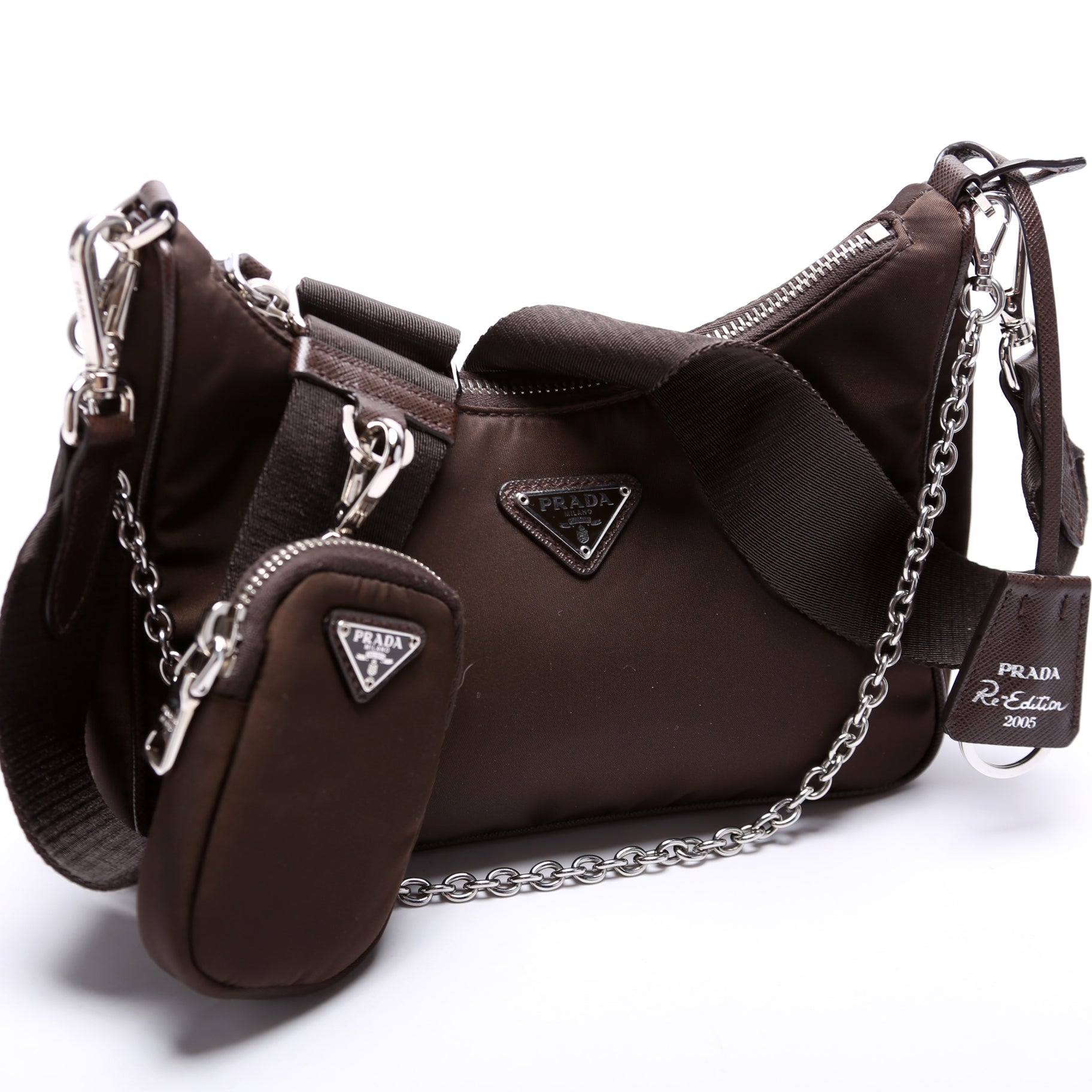 Prada Nylon Re-Edition 2005 Shoulder Bag - Style 10