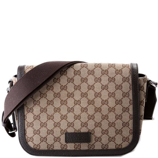 Gucci 449172 GG Canvas Messenger Bag