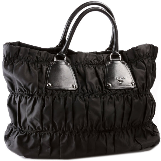 Prada Tessuto Gaufre Tote Bag