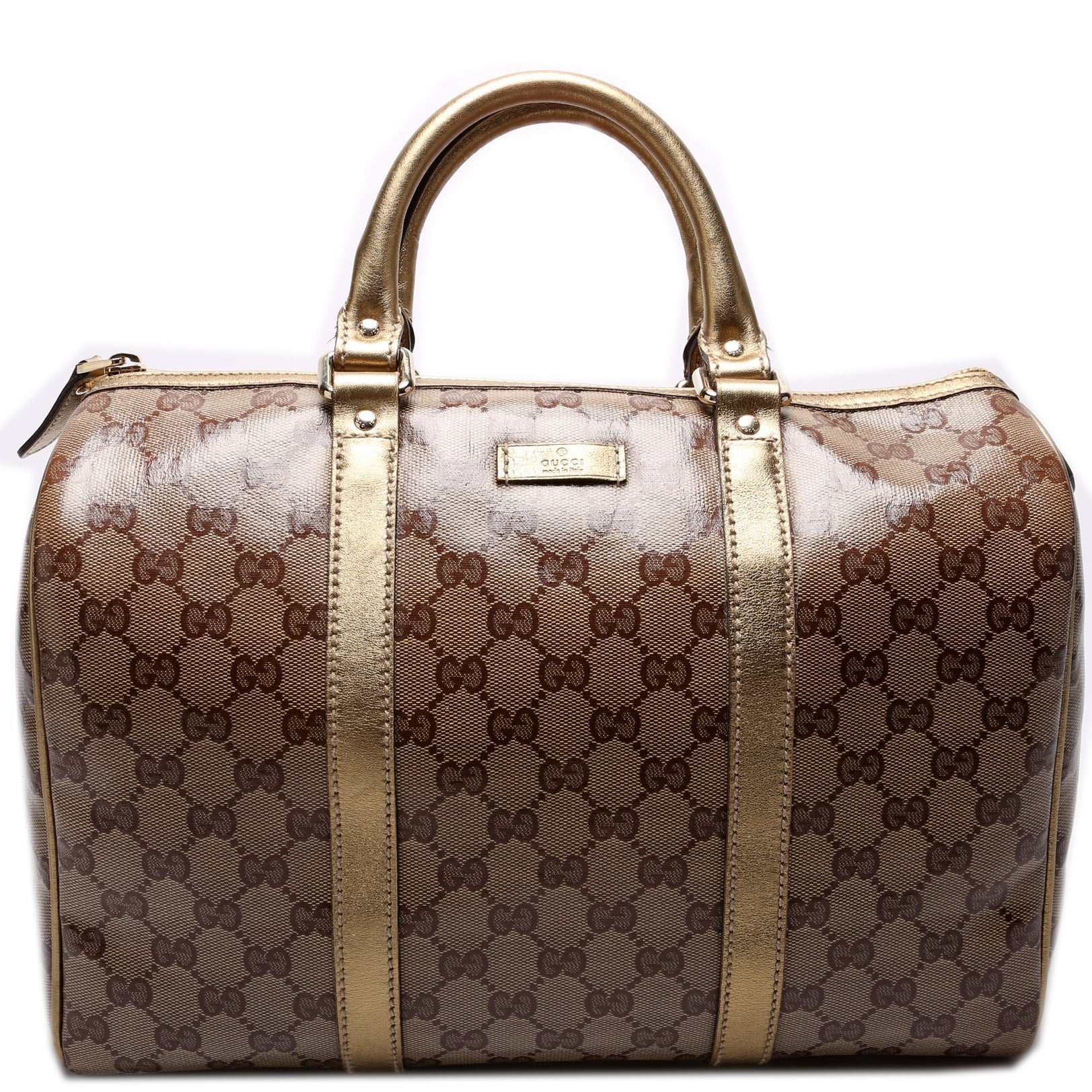 Gucci 193603 Joy Boston Crystal GG Bag