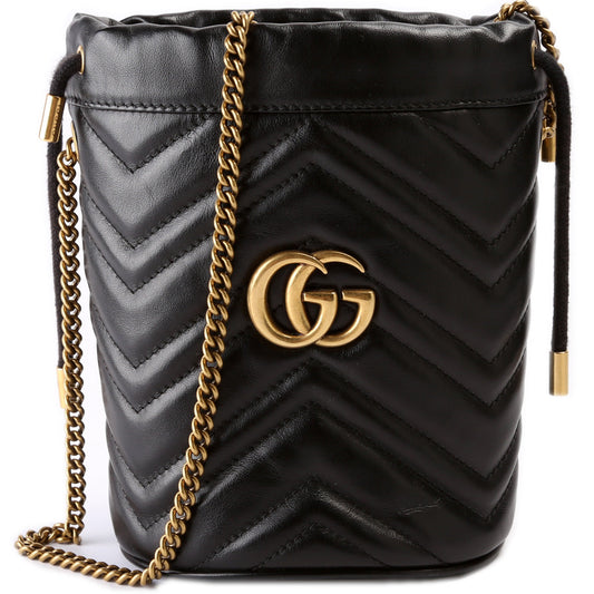 Gucci 575163 Marmont Mini Bucket Bag