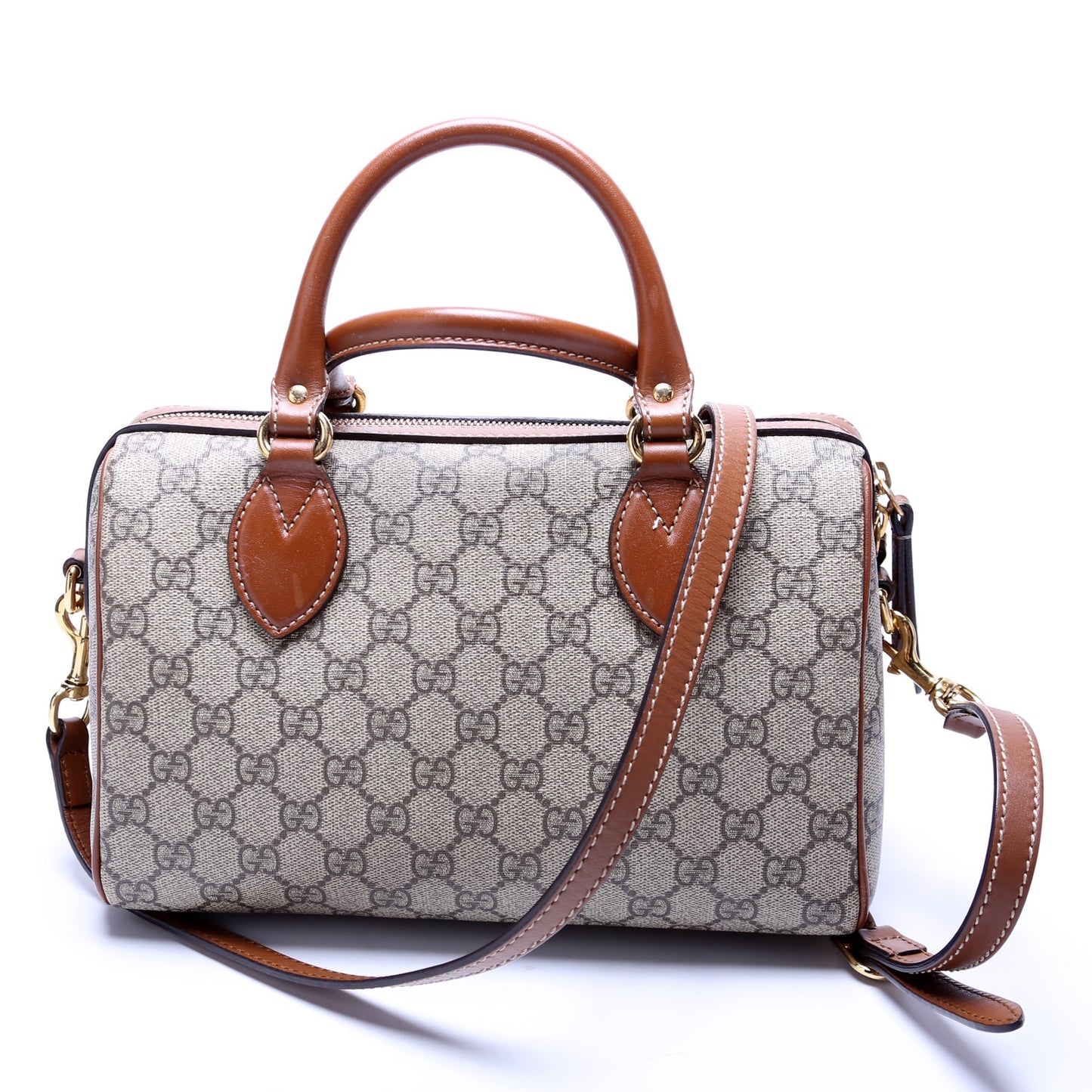 Gucci 409429 GG Supreme Boston Bag