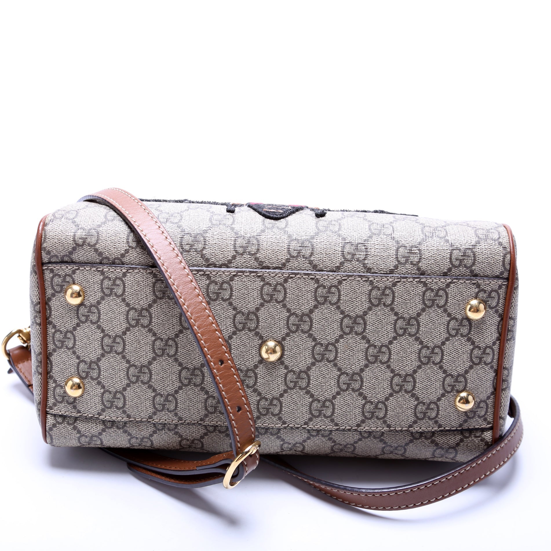 Gucci 409429 GG Supreme Boston Bag