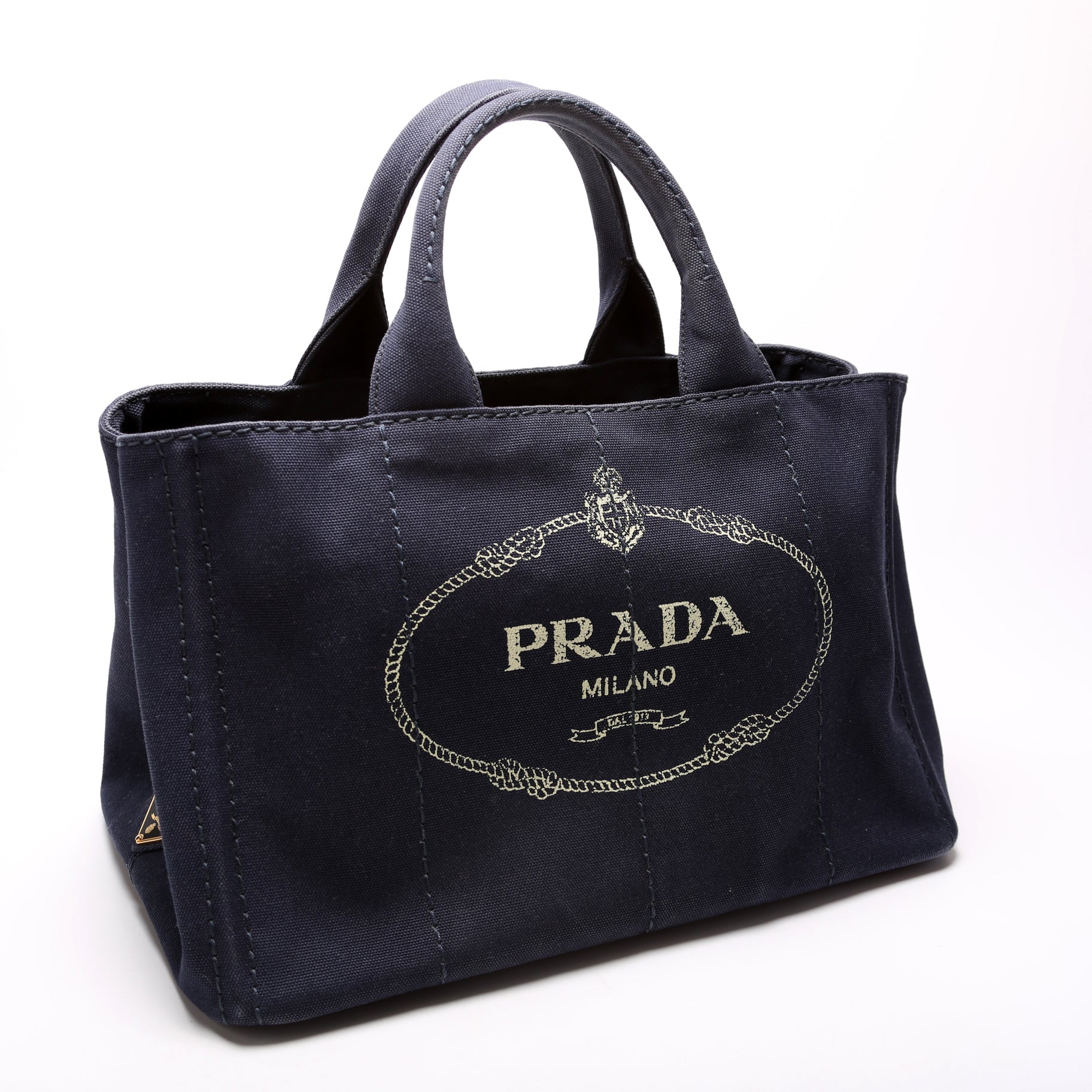 Prada Canapa Large Tote Bag