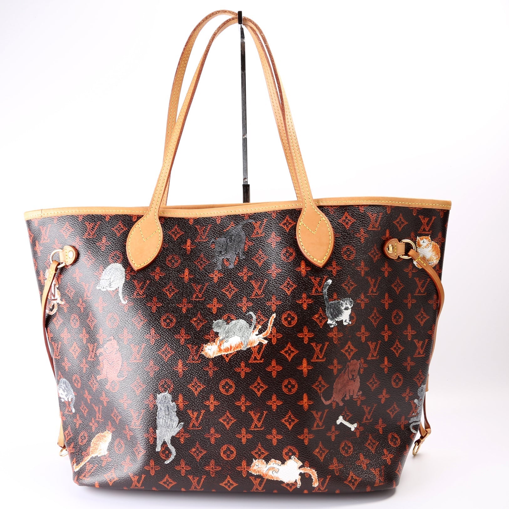 Louis Vuitton Neverfull w/Wallet MM Catogram