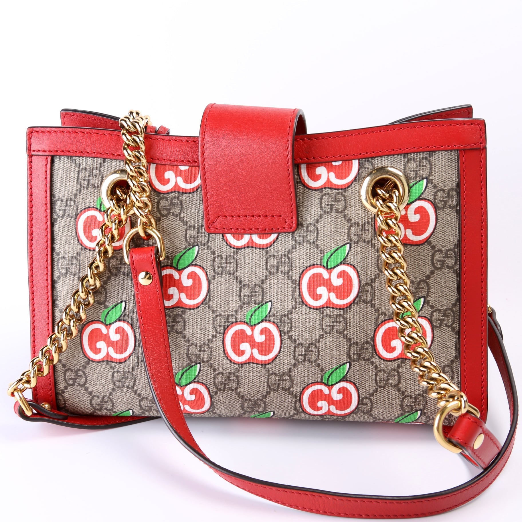 Gucci 498156 Padlock GG Apple Small Bag