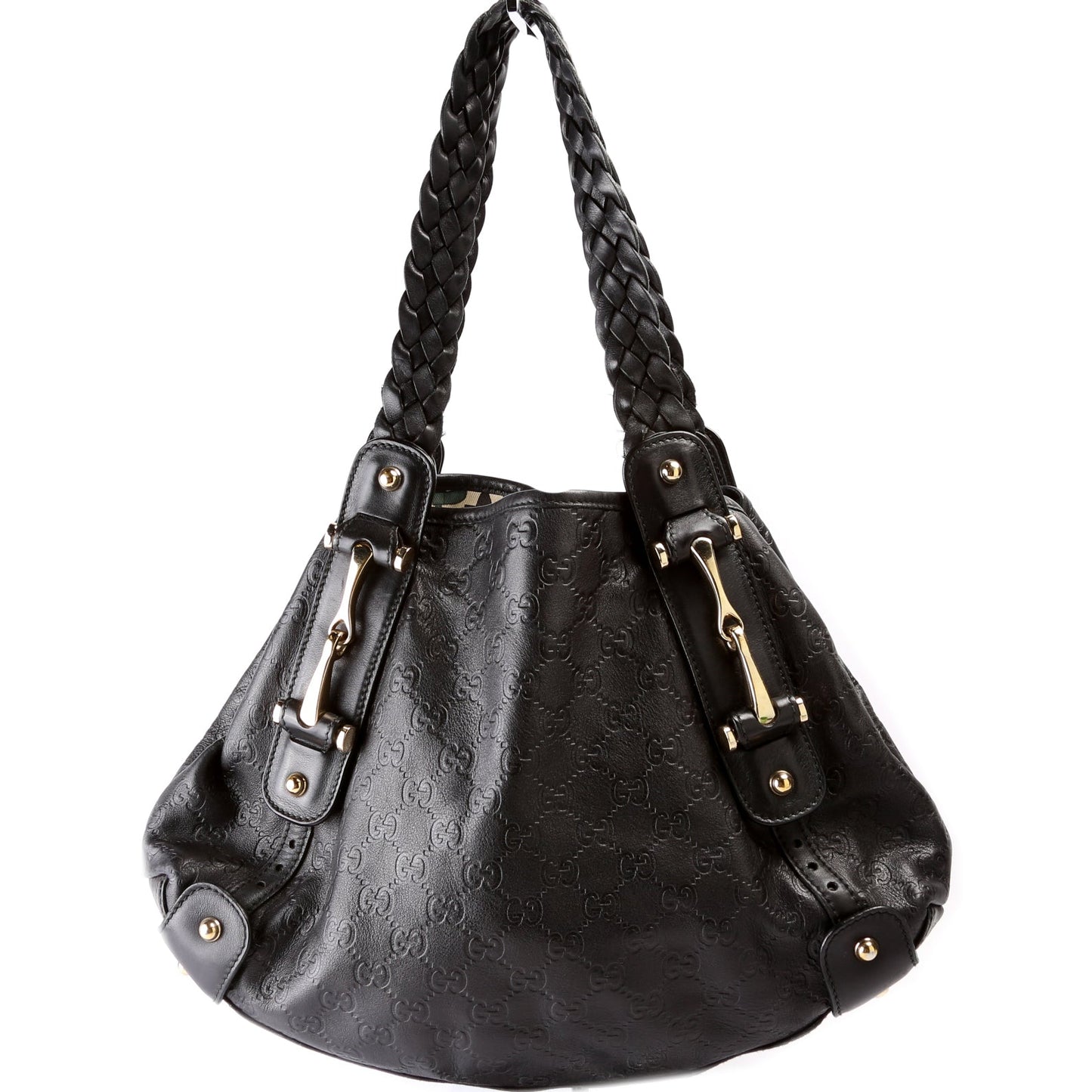 Gucci 162900 Pelham Leather Medium Tote Bag