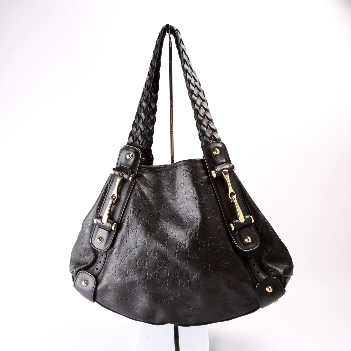 Gucci 162900 Pelham Leather Medium Tote Bag