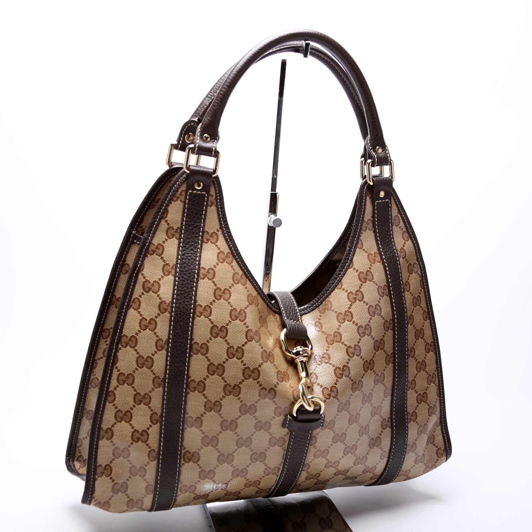 Gucci 265699 Crystal GG Medium Joy Shoulder Bag