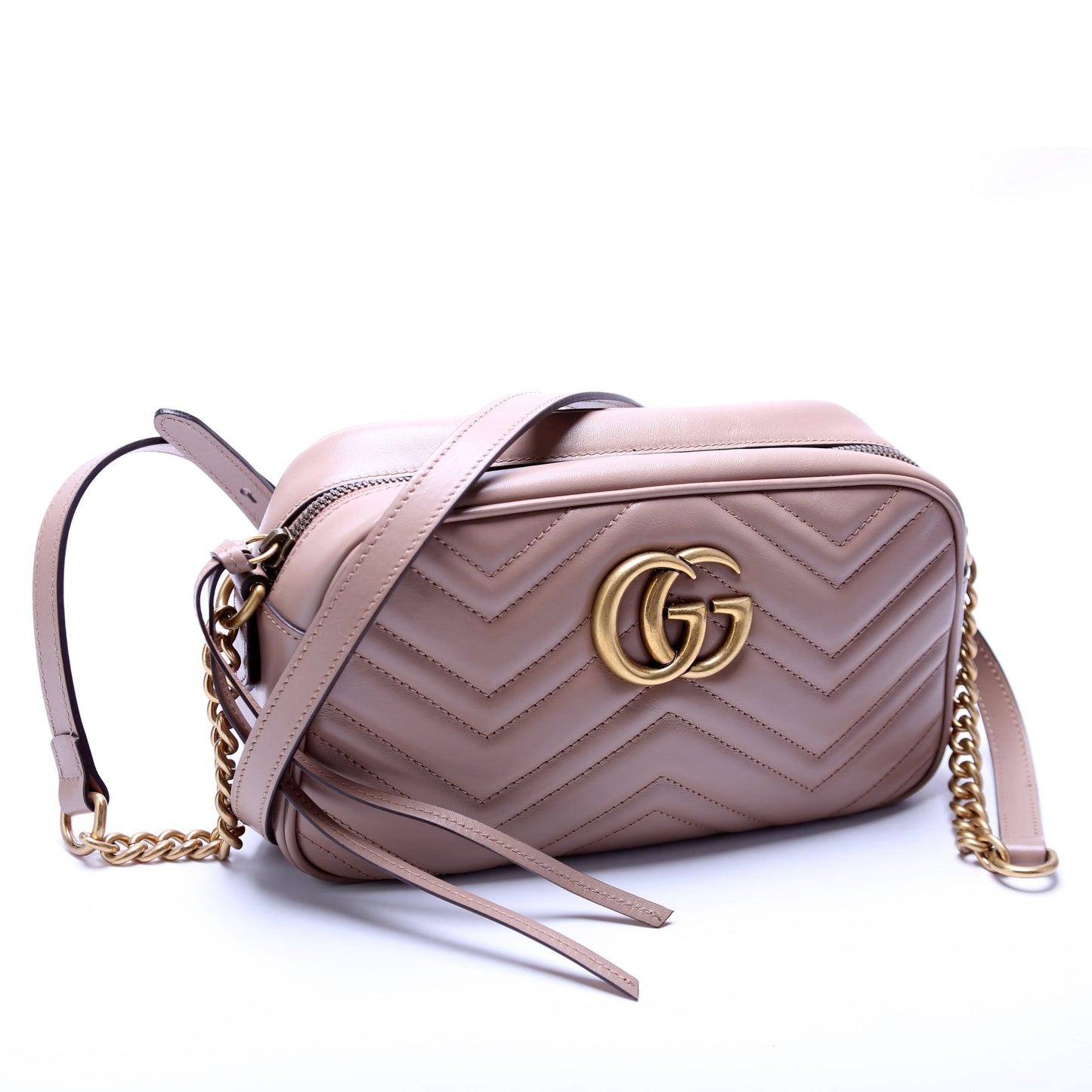 Gucci 447632 Marmont Small Leather Camera Newer Bag