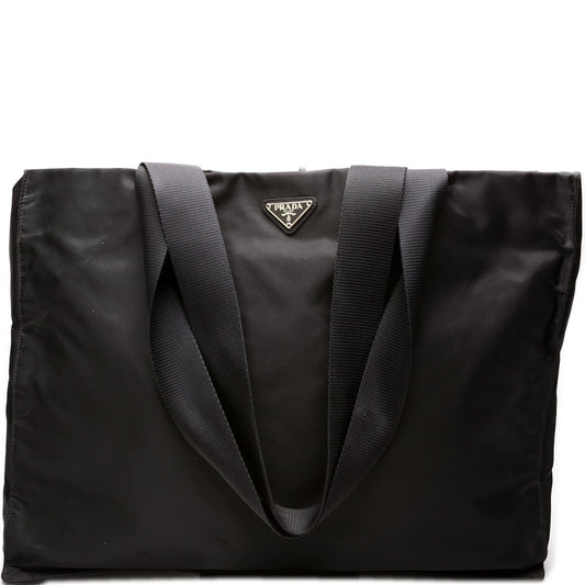 Prada Nylon Vela E/W Tote Bag
