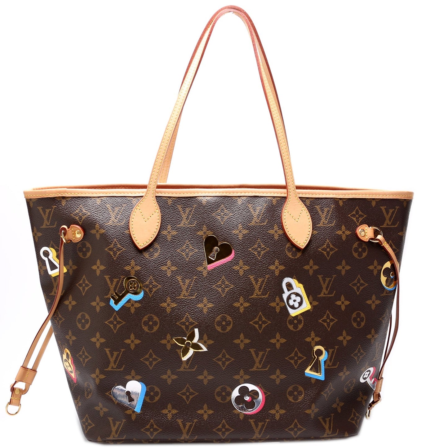 Louis Vuitton Neverfull MM Lovelock w/Wallet