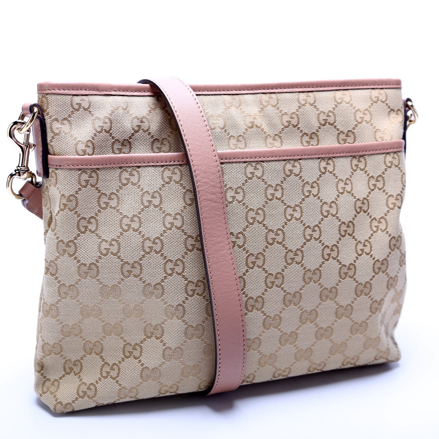 Gucci 388924 GG Canvas Crossbody Bag