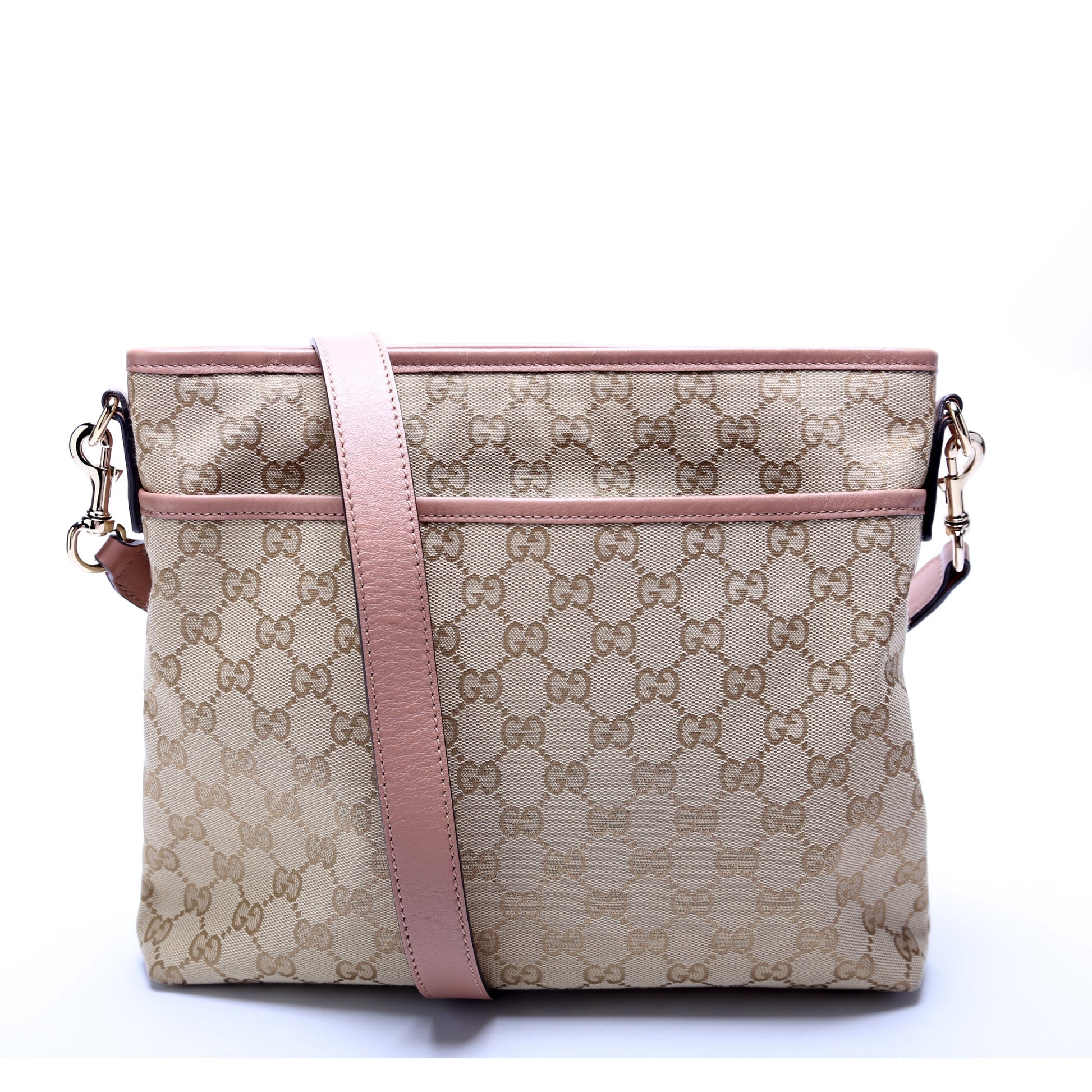 Gucci 388924 GG Canvas Crossbody Bag