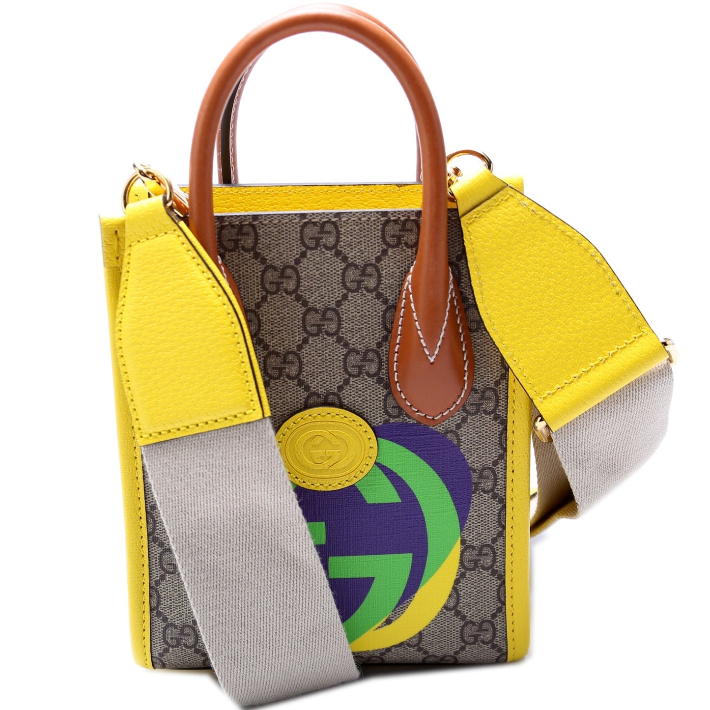 Gucci 671623 Mini Tote Interlocking G Heart Bag