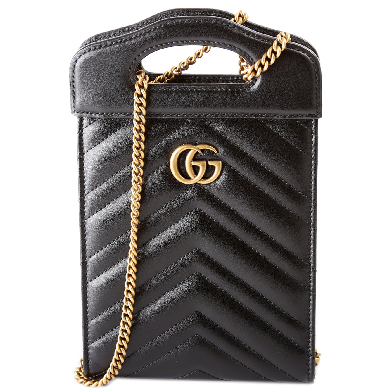 Gucci 699756 GG Marmont Top Slip Handle Bag