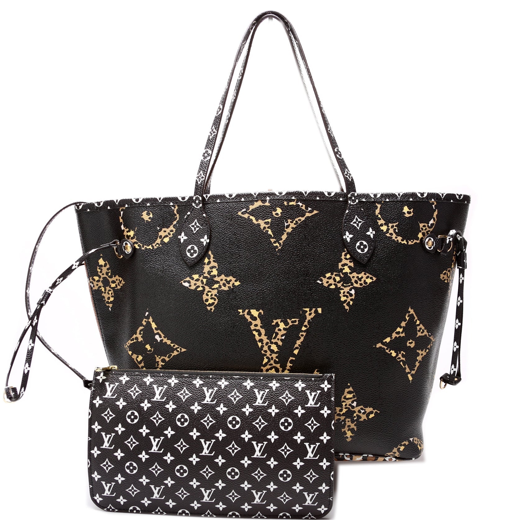 Louis Vuitton Neverfull With Wallet MM Jungle