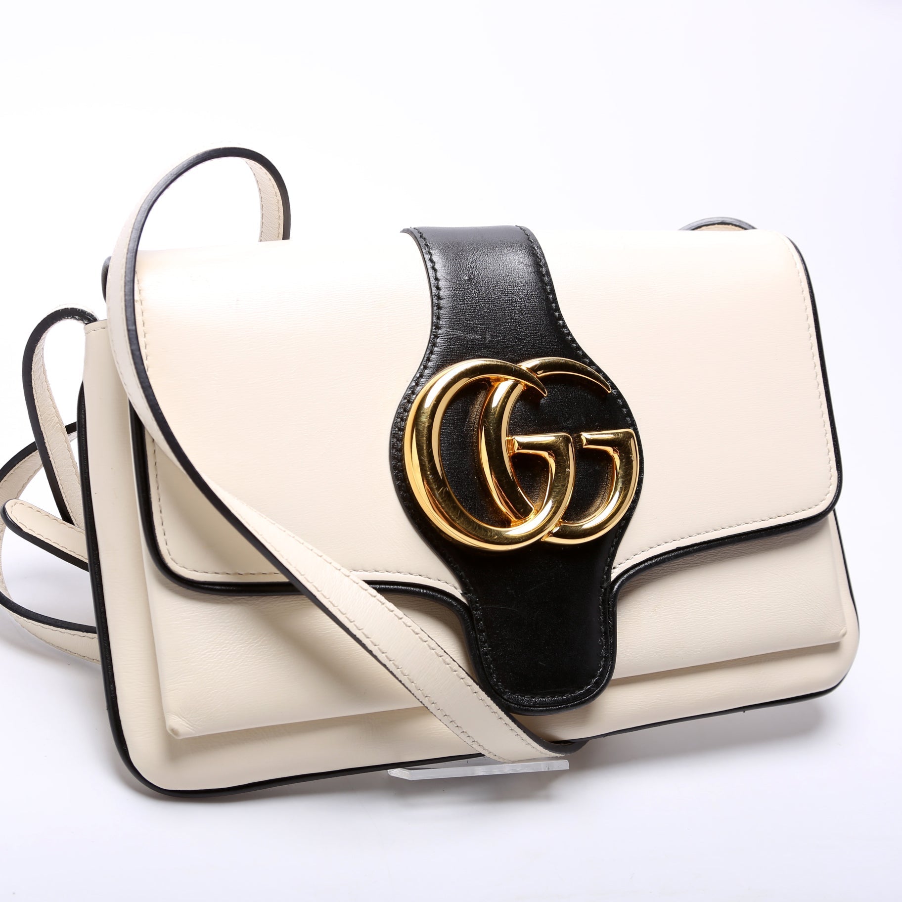 Gucci 550129 Arli Flap Small Calfskin Bag