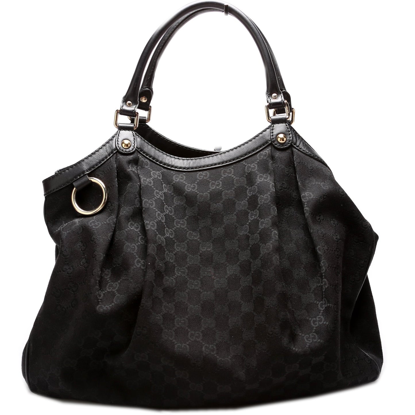 Gucci 211943 Sukey GG Canvas Large Bag