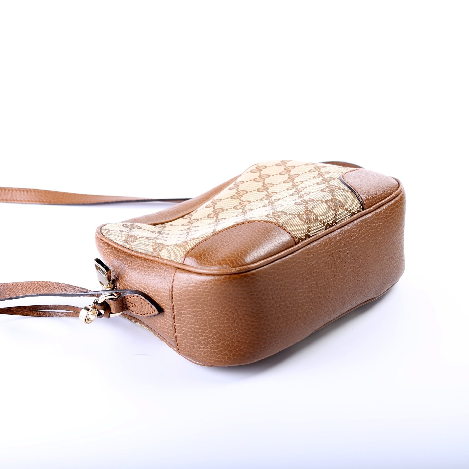 Gucci Leather Canvas Crossbody