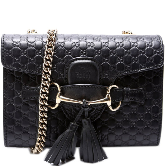 Gucci Leather Mini Shoulder Bag