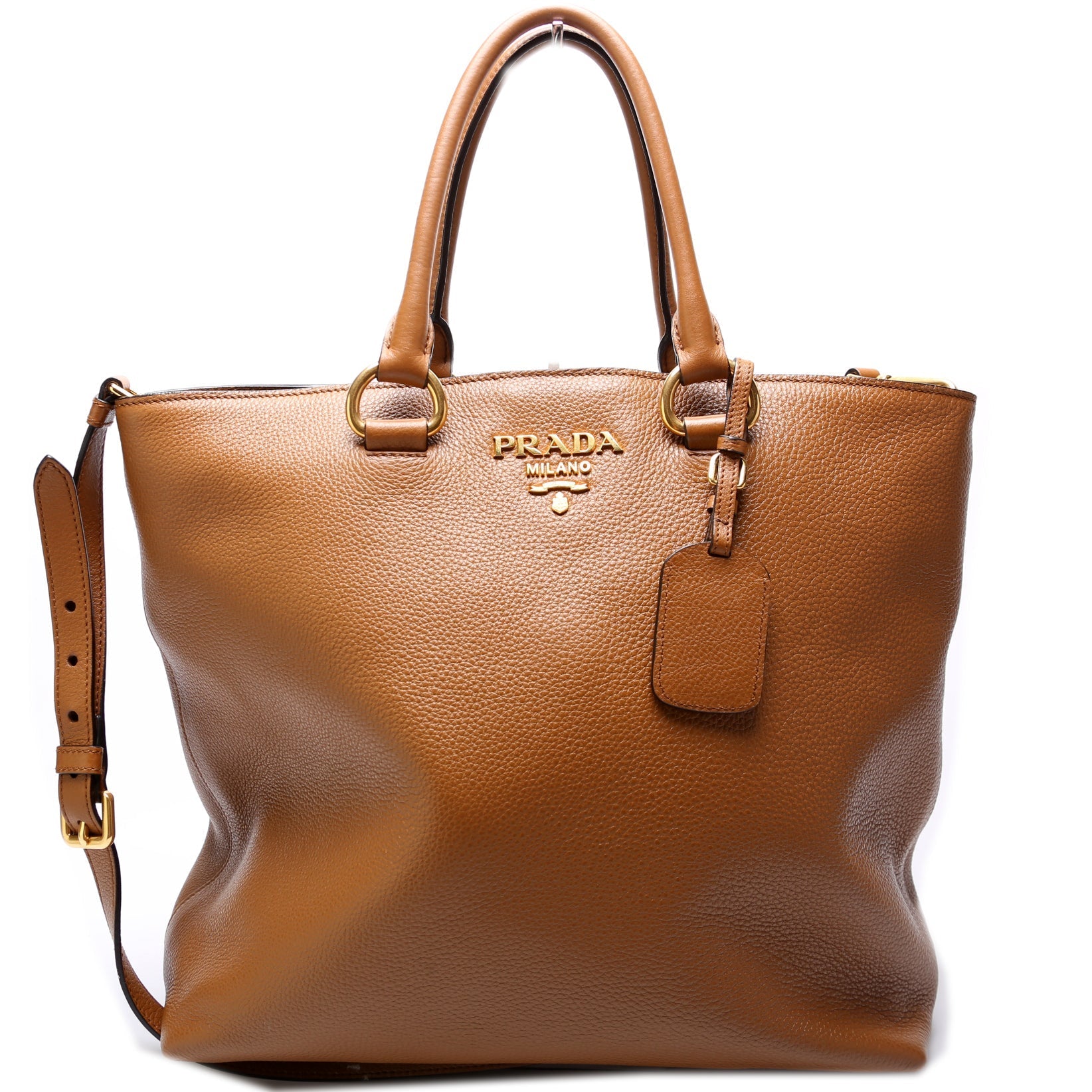 Prada Vitello Daino Shopper Bag