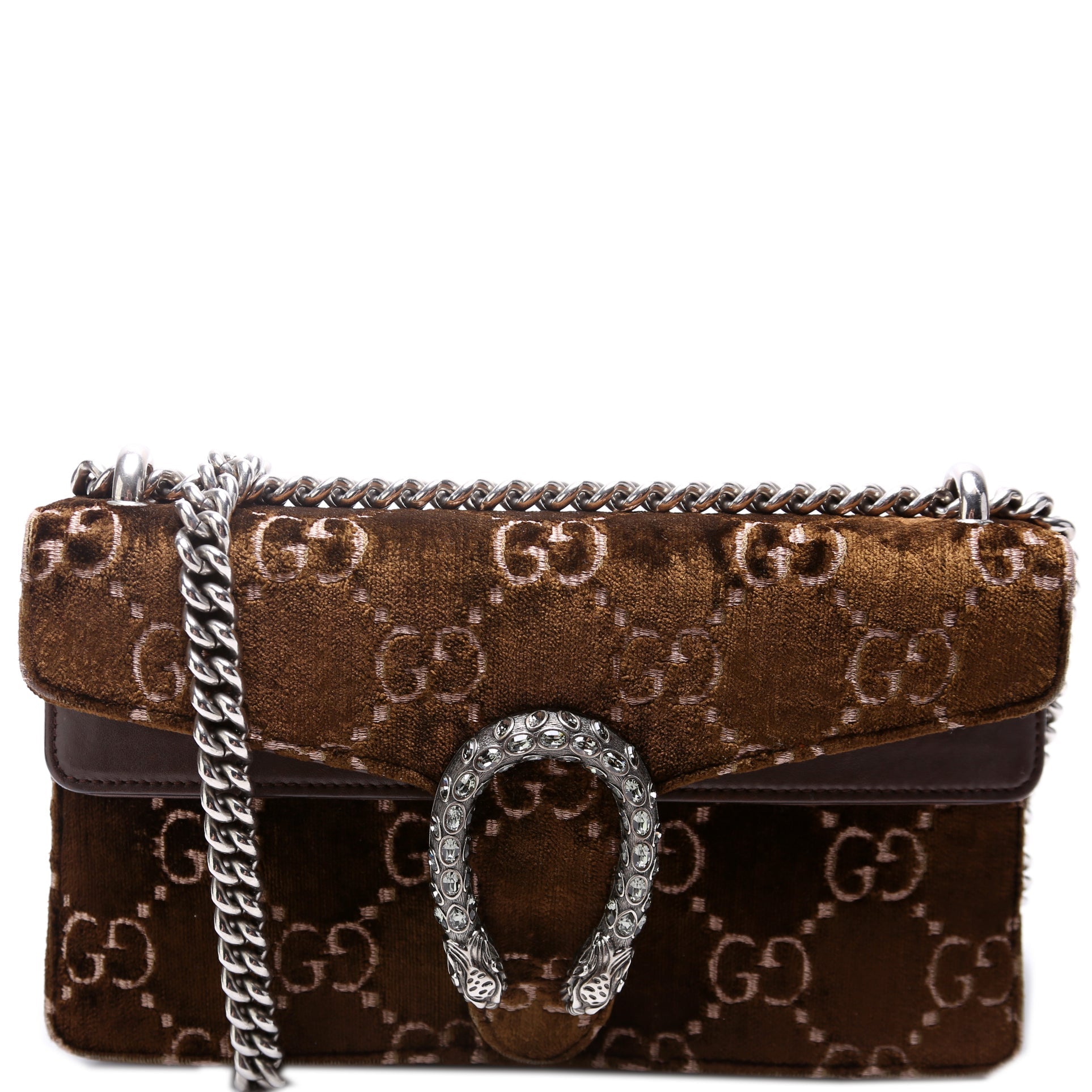 Gucci Chain Leather Shoulder Bag