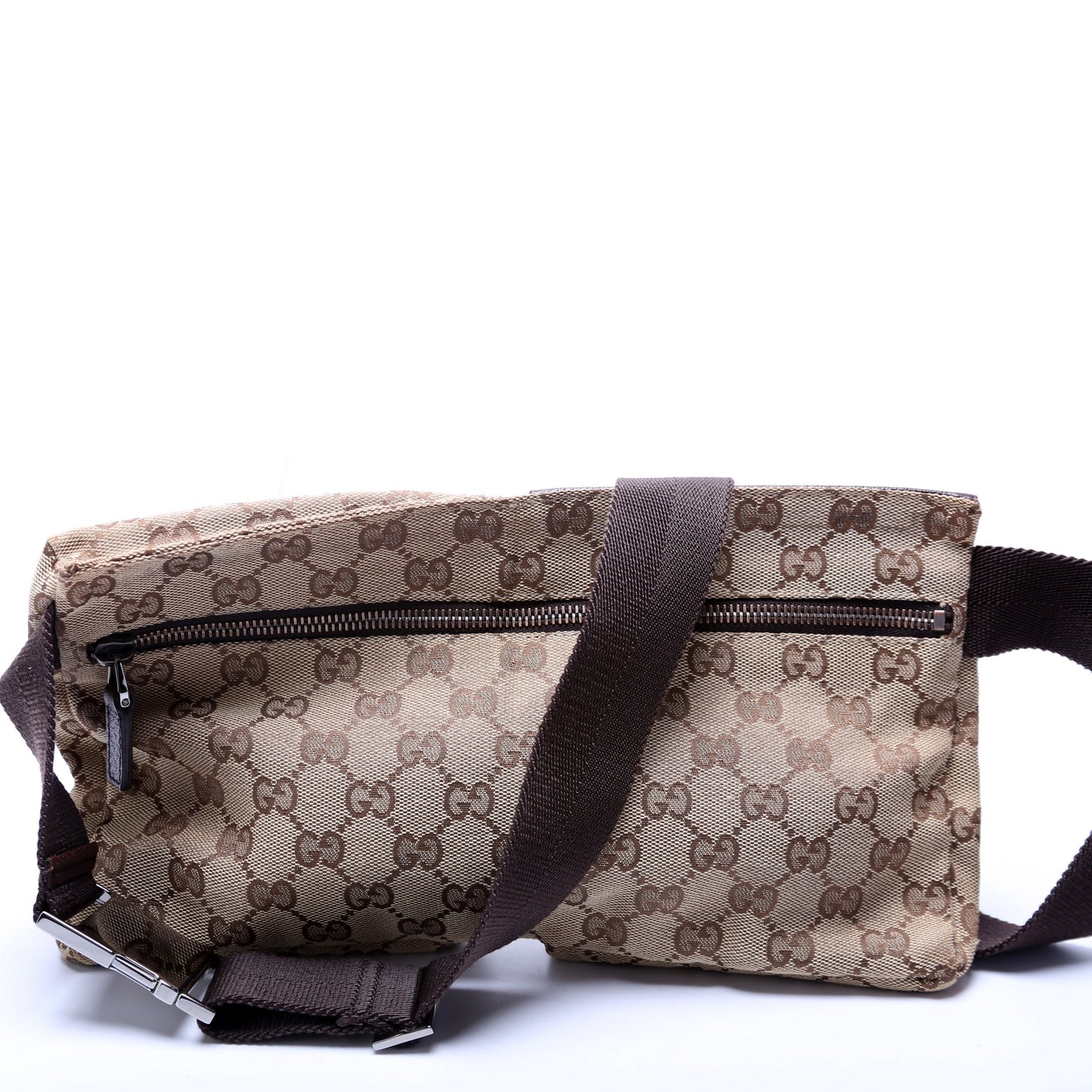 Gucci 28566 GG Canvas Waist Bag